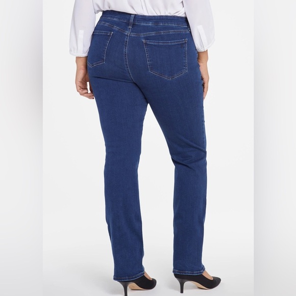 NYDJ Lift Tuck Waist Match Straight Leg Marilyn Plus Size Jeans- NWT- size 3X - Picture 2 of 16